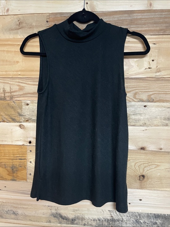 Banana Republic Tops - Banana Republic size XS Black Soft and Stretchy Sleeveless Turtleneck Shirt